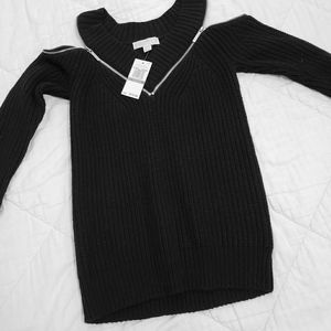 Michael Kors open shoulder sweater